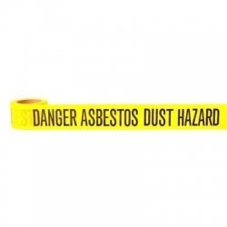ALLENS AIPDADH5075 - Danger Asbestos Dust Hazard Barrier Tape - 75mm x 50mts.