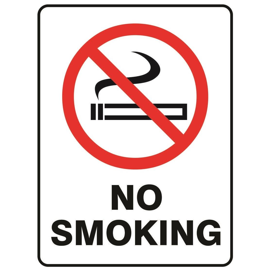 Traffic Signs No Smoking