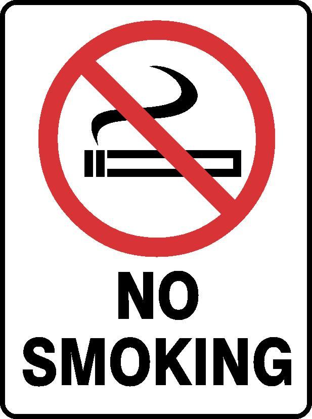 No Smoking Sign - 05. Workplace Safety Equipment, Signs & Labels