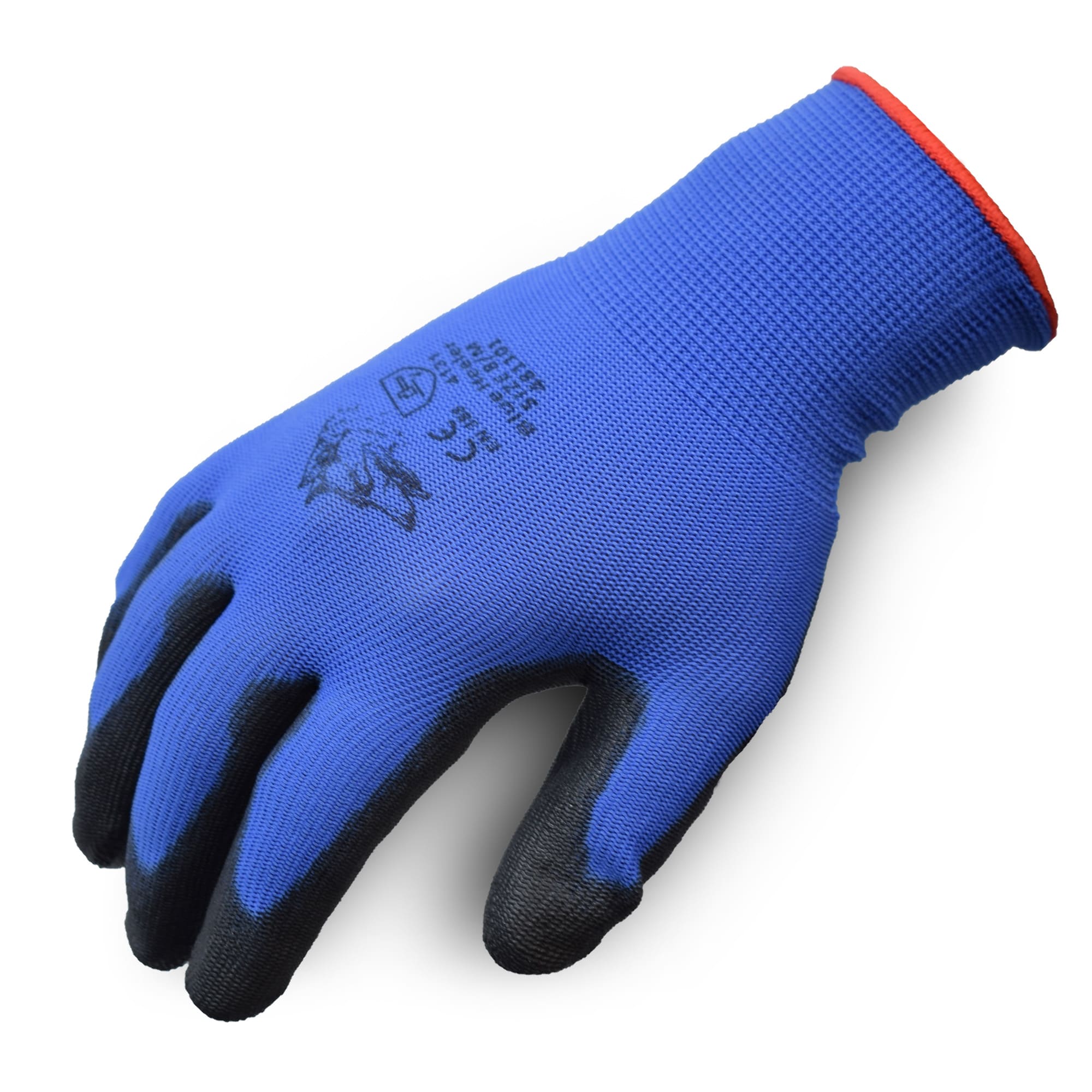 STEEL DRILL 481101 - Glove Blue Heeler PU Palm