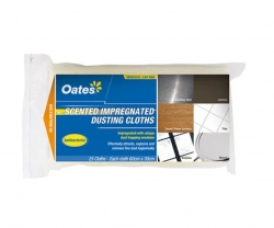 OATES 165407 - Scented Impregnated Dusting Cloths 25pk
