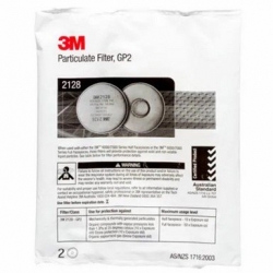 3M Particulate Filter 2128 with Nuisance Level Organic Vapor/Acid Gas Relief