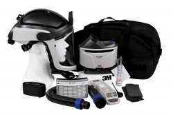 3M CAPM-307C - Versaflo TR300+ PAPR Kit with M-307C helmet & M-940 cap lamp brac