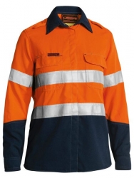 BISLEY BL8082T - Long Sleeve Standard Weight Vented F/R Shirt