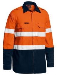 BISLEY BS8237T - Long Sleeve Light Weight Vented F/R Shirt