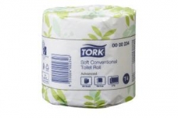 Tork Advanced 2ply 400 Sheet Toilet Roll Paper