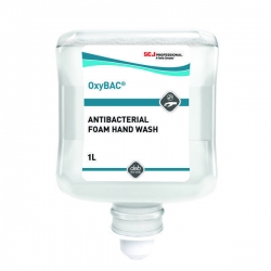 DEB OxyBAC Antibacterial FOAM Hand Wash 1ltr