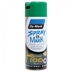 DYMARK 40013504 - Green Spray & Mark 350g (Inverted Spray)