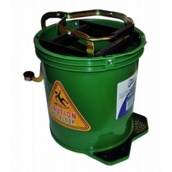 EDCO 28580G Wringer Mop Bucket With Metal Action - Green