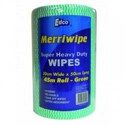 EDCO 56101 Merriwipe Roll Green 45m