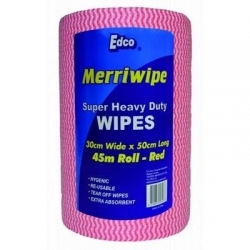 EDCO 56102 Merriwipe Roll Red 45m