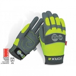 FORCE360 WORX2 - HiVis Mechanics Glove