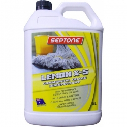 Septone Lemon X-5 Disinfectant 5ltr