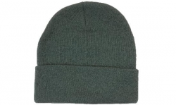 Knitted 4243 Acrylic Beanie - Bottle Green