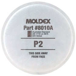 MOLDEX 8010A - P2 Particulate Filter 5 Pair/Bag