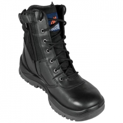 MONGREL 251020 - Zip Sided Safety Boot - Black.