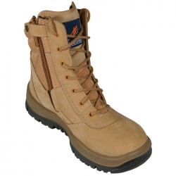 MONGREL 251050 - Zip Sided Safety Boot - Wheat.