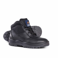 MONGREL 260020 - Lace Up Safety Boot - Black