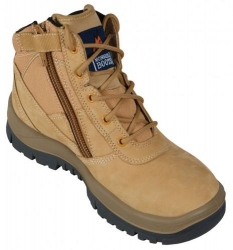 MONGREL 261050 - Zip Sided Safety Boot - Wheat.