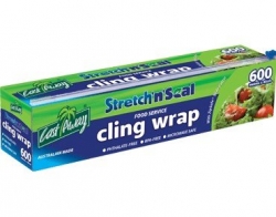 Stretch'n'Seal Food Cling Wrap Plastic Film - 45cm 600m