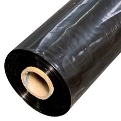 PP85220 - Black Plastic 200um - Slit Roll