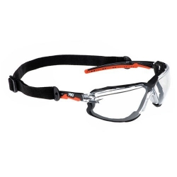 PRO CHOICE 9070 - Ambush Clear Spec Foam Bound Glasses