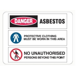 Multi Condition Asbestos Sign