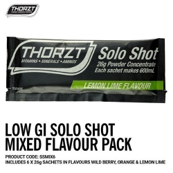 THORZT Low GI Solo Shot Mixed Pack