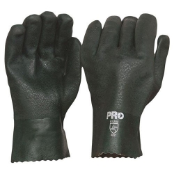 PRO CHOICE Green PVC Glove Double Dipped 27cm