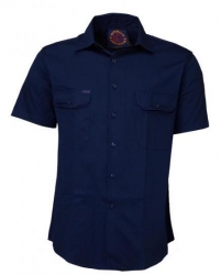 RITEMATE RM1000S - Short Sleeve Standard Weight Drill Shirt