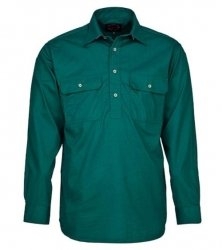 RITEMATE RM300CF - Long Sleeve Standard Weight C/F Pilbara Shirt