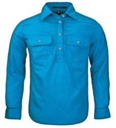 RITEMATE RM400CF - Long Sleeve Standard Weight C/F Pilbara Shirt
