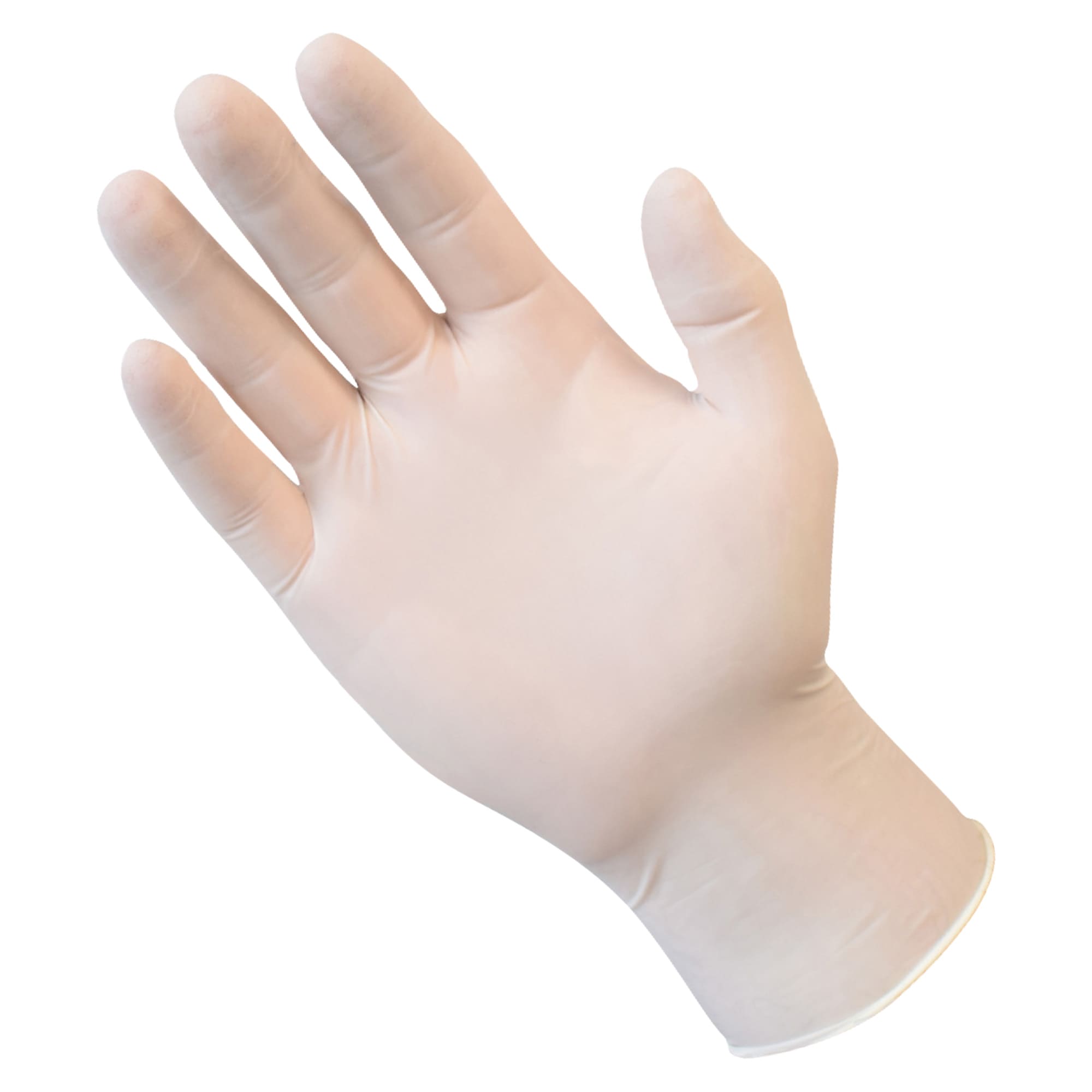 STEELDRILL 468405 - LATEX DISPOSABLE CLEAR POWDER FREE GLOVES