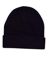 SHICH28 - Roll Up Beanie - Navy