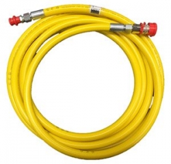 SUNDSTROM 202-06037 - 5m x 10mm yellow PVC w- CEJN couplings