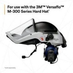 3M Electret Microphone MT53V/1 Incl. Helmet Attachment