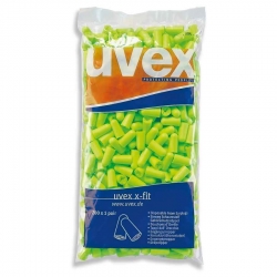 Uvex X-Fit Uncorded Refill Ear Plugs - 200pk